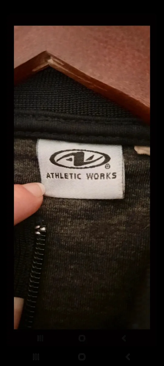 Athletic Works Black Zipper Jacket image indicator(3)