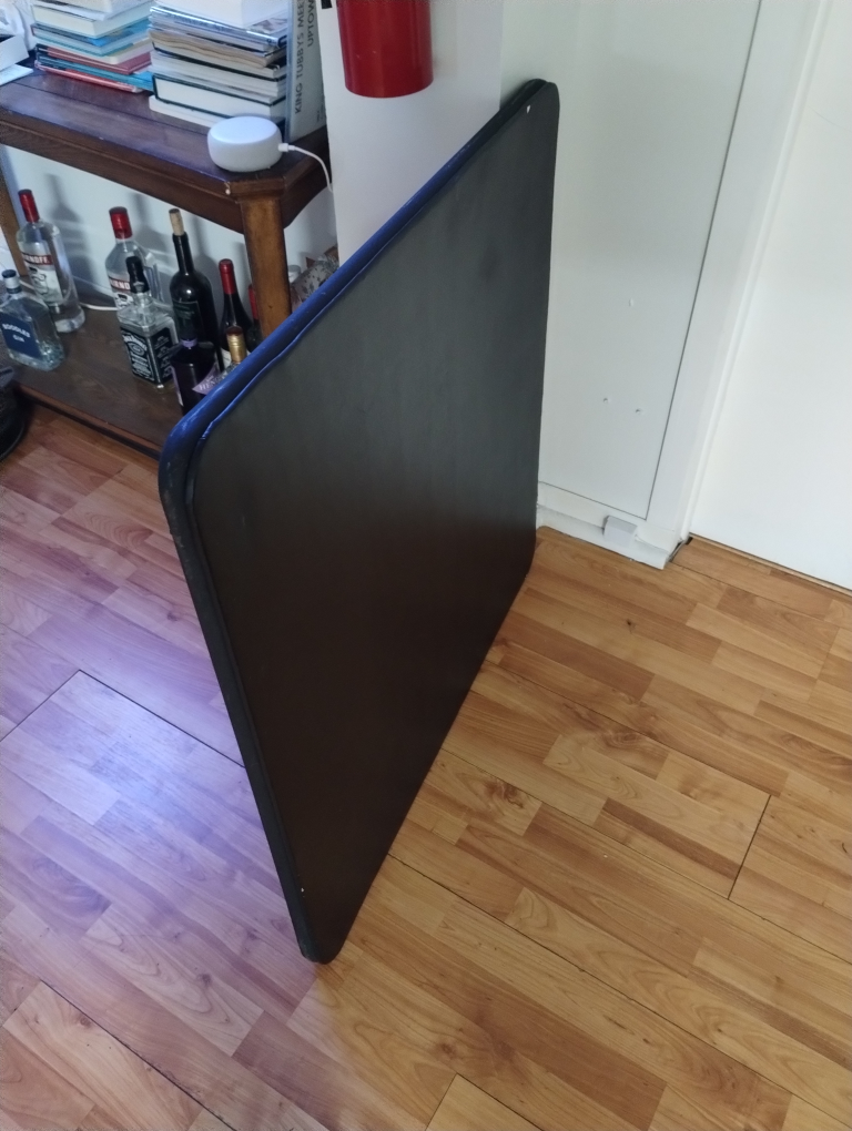 Black Folding Table - photo 2