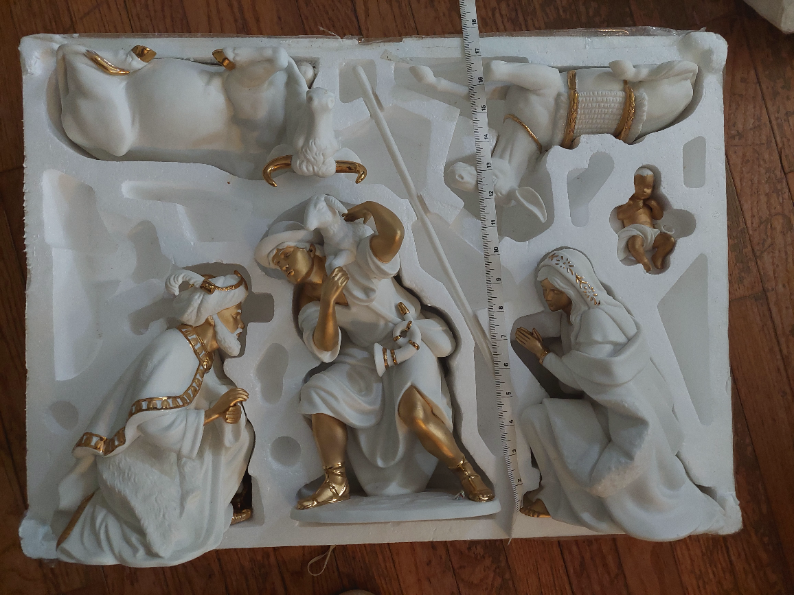 Ceramic Nativity Set - photo 2