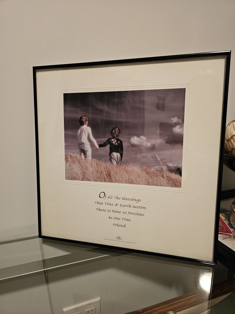 Framed Print - Of all the blessings #Thriftypicks