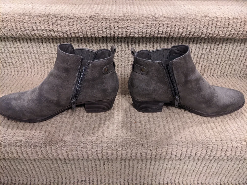 Gray Ankle Boots image indicator(2)