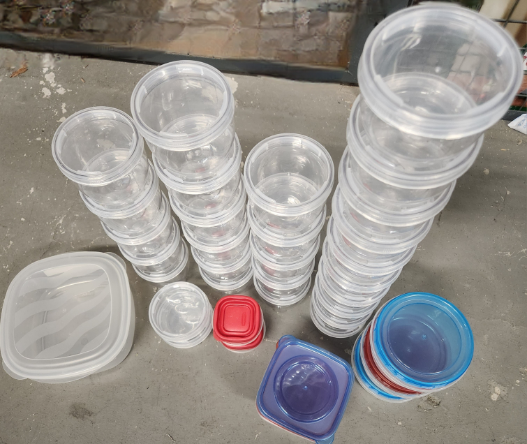 🧡(Bundle)various sized food storage containers