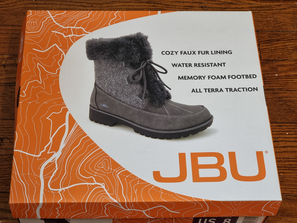 JBU Women's Colorado Dark Grey Winter Boots Size 8 - photo 2