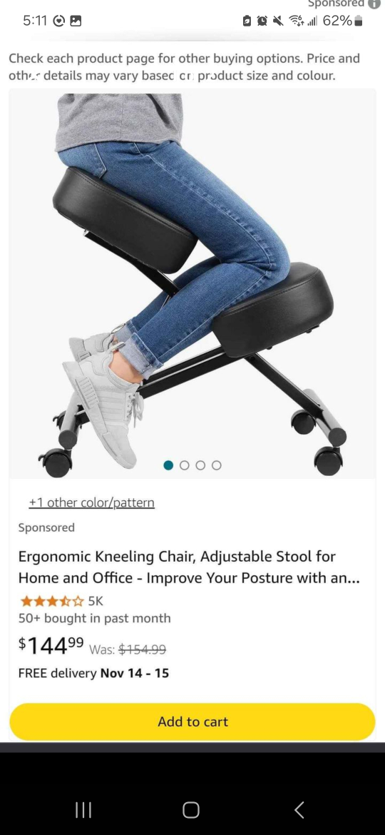 Ergonomic Kneeling Chair
