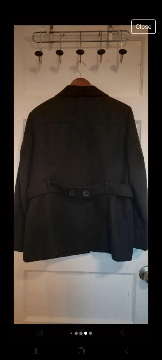 Chico's Black Blazer Jacket Size 2 image indicator(4)