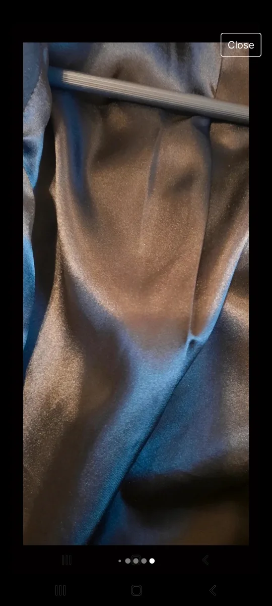 Chico's Black Blazer Jacket Size 2 image indicator(5)