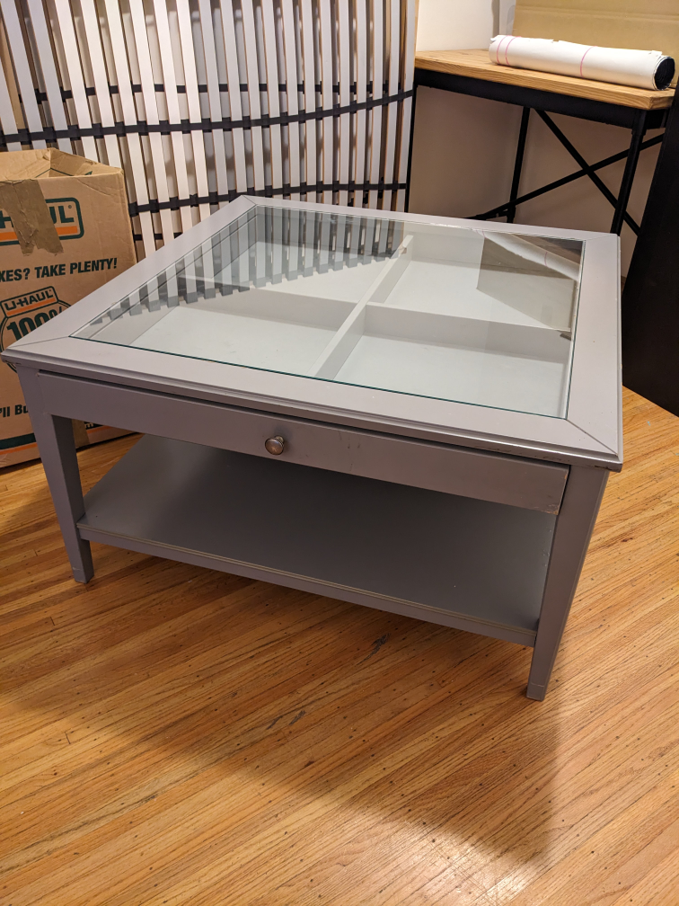 Glass Top Coffee Table