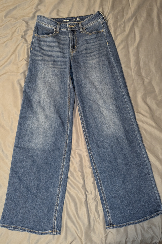 Old Navy High-wasted Wow Wide Leg Jeans