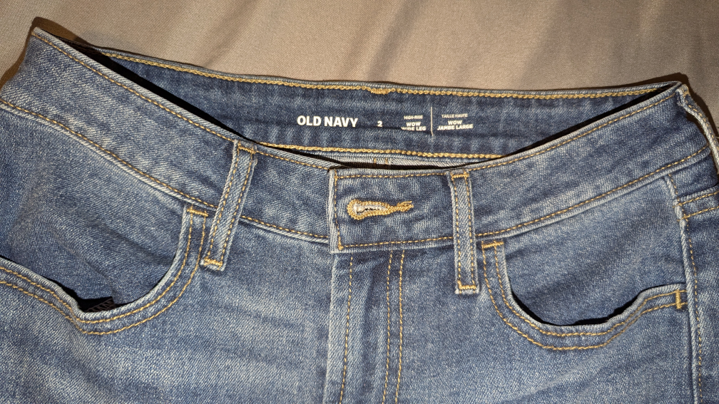 Old Navy High-wasted Wow Wide Leg Jeans - photo 2