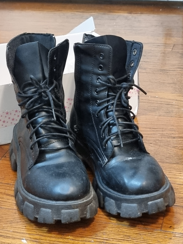 Black Combat Boots