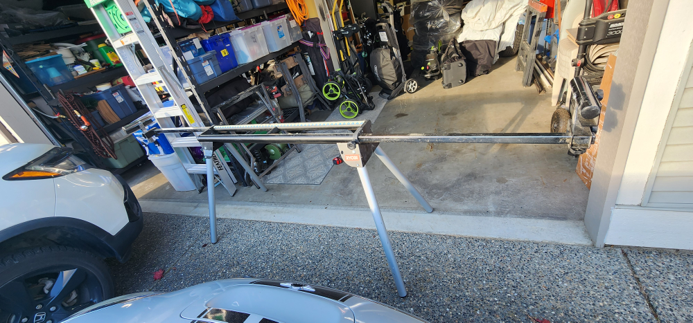 Folding mitersaw table - photo 2