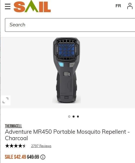Thermacell Mosquito Repellant - MR450 Adventure