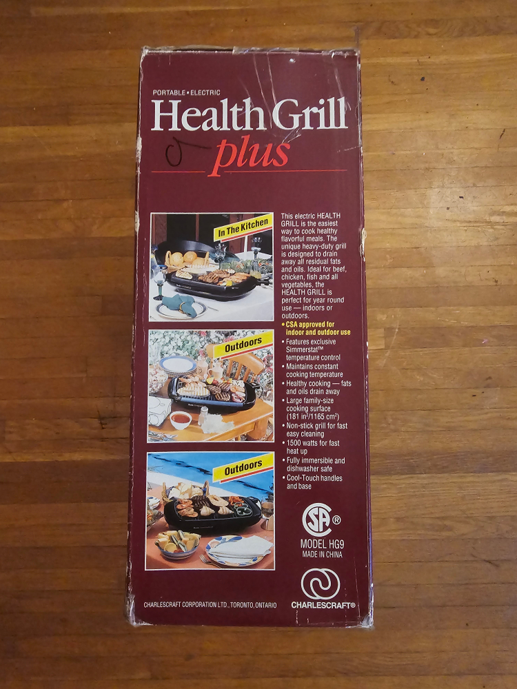 Health Grill Plus Electric Indoor/Outdoor Grill - #ThiftyPicks - photo 2
