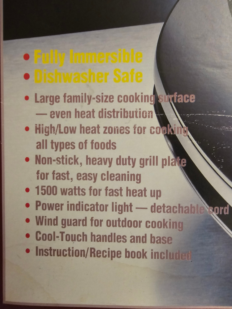 Health Grill Plus Electric Indoor/Outdoor Grill - #ThiftyPicks - photo 3