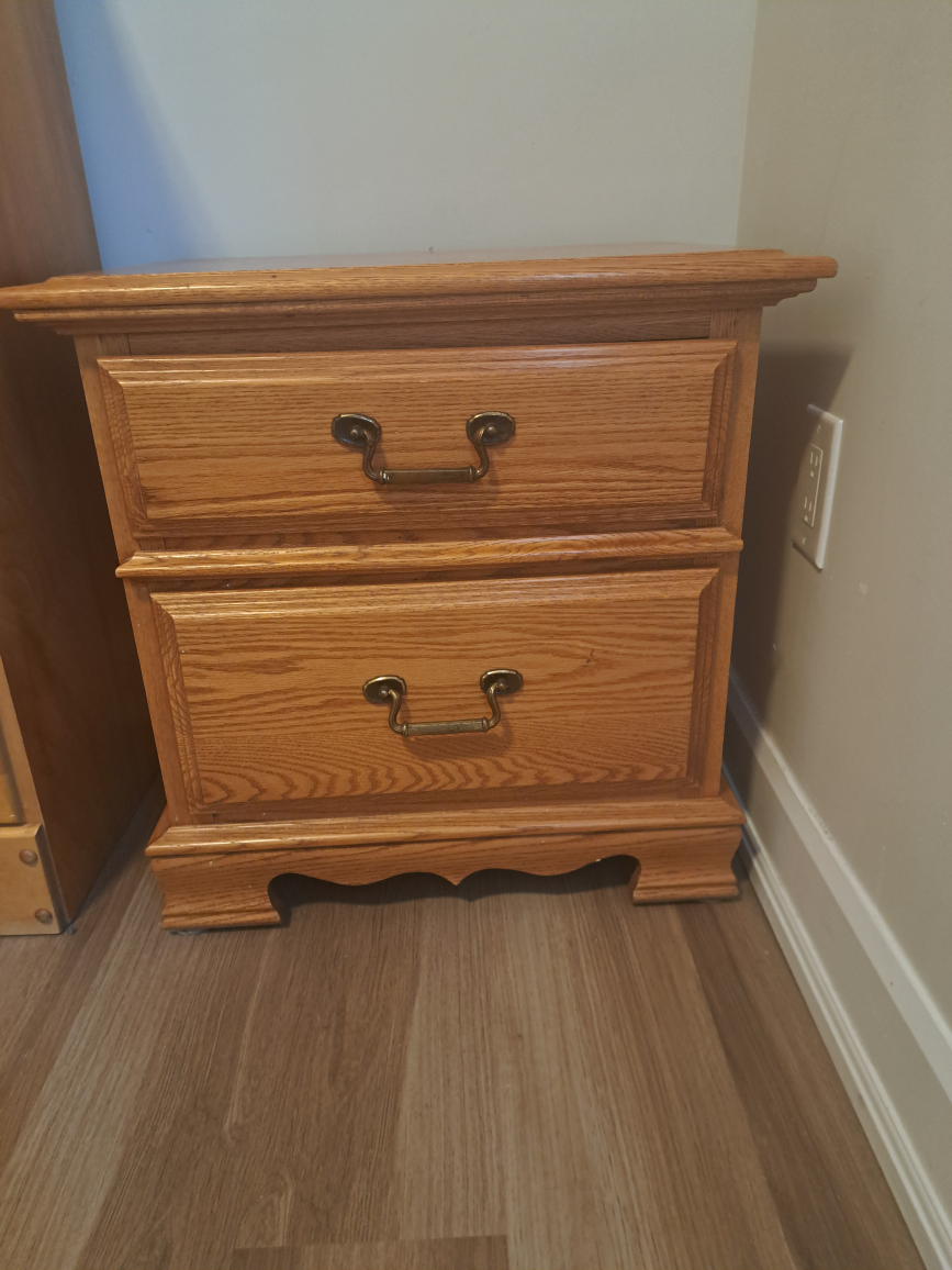 Two Drawer Nightstand