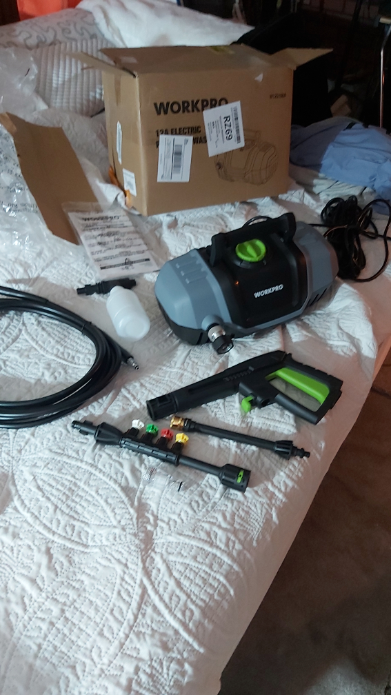 WORKPRO 12A Electric Pressure Washer - photo 2