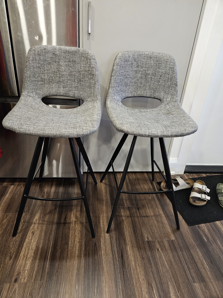 Set of 2 Bar Stools