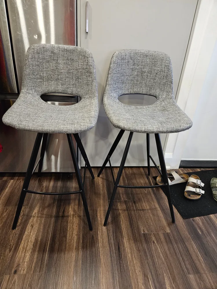Set of 2 Bar Stools thumbnail
