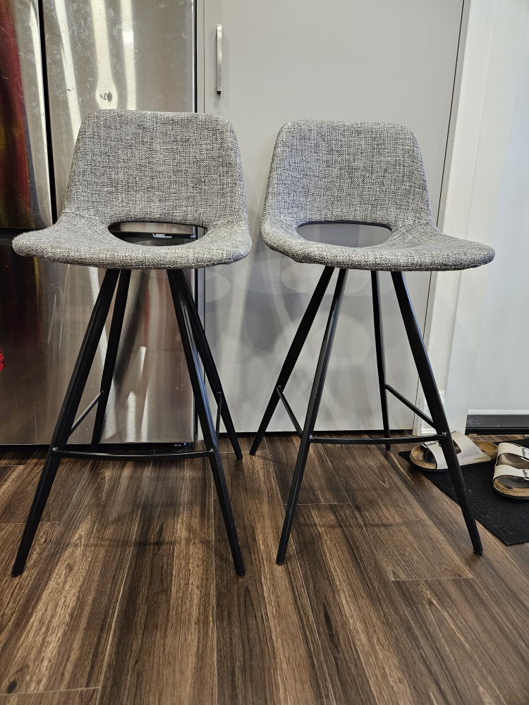 Set of 2 Bar Stools - photo 2