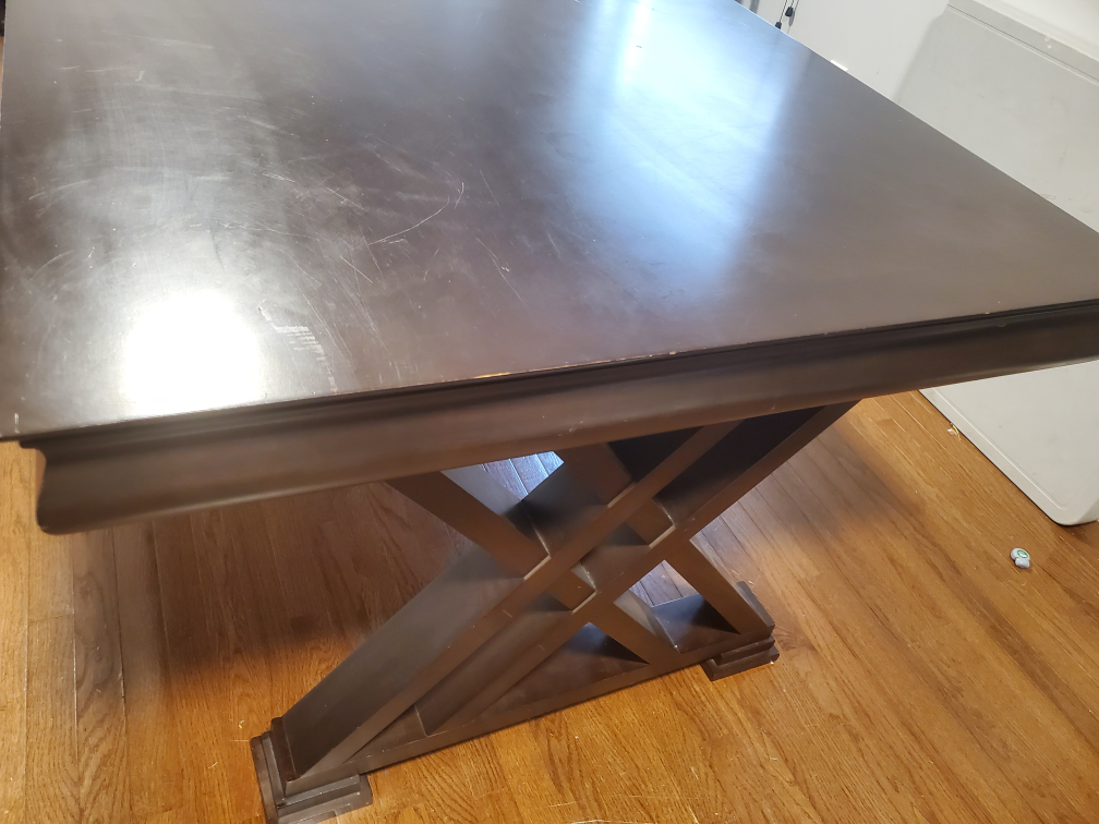 Dark Wood Dining Table - photo 2