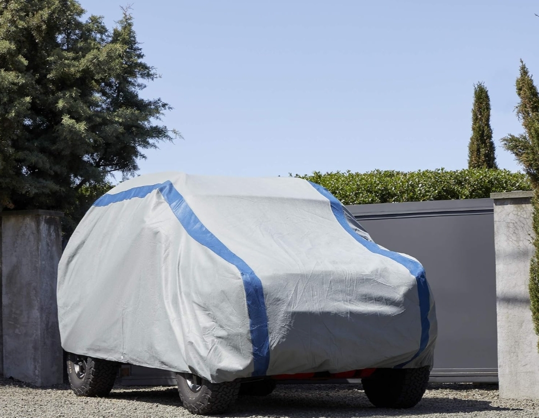 Duck Covers A3SUV186 Weather Defender SUV Cover - Grey
