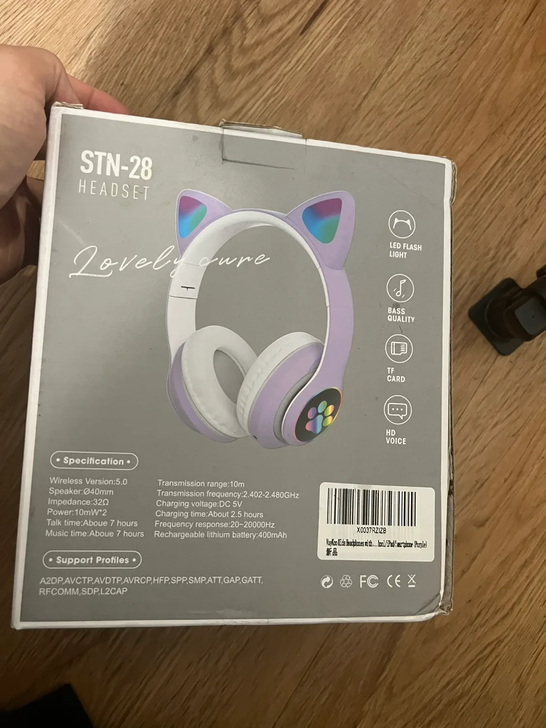 Wireless Cat Ear Headphones STN-28 thumbnail