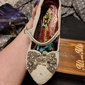 Irregular choice shimmer white shop