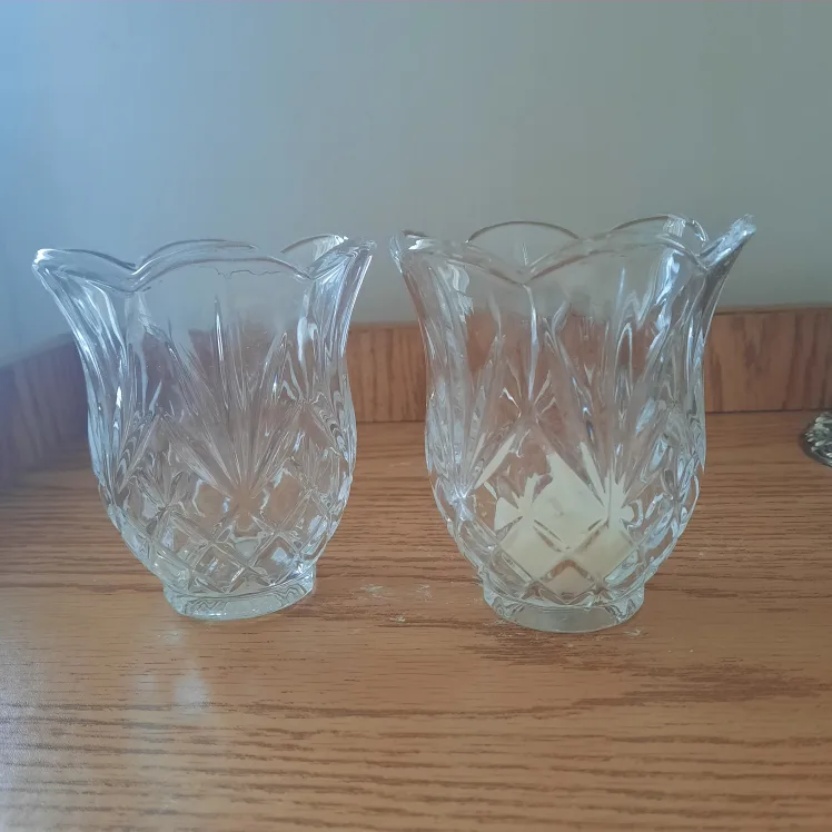 Godinger silver plated crystal candle holdet image indicator(2)