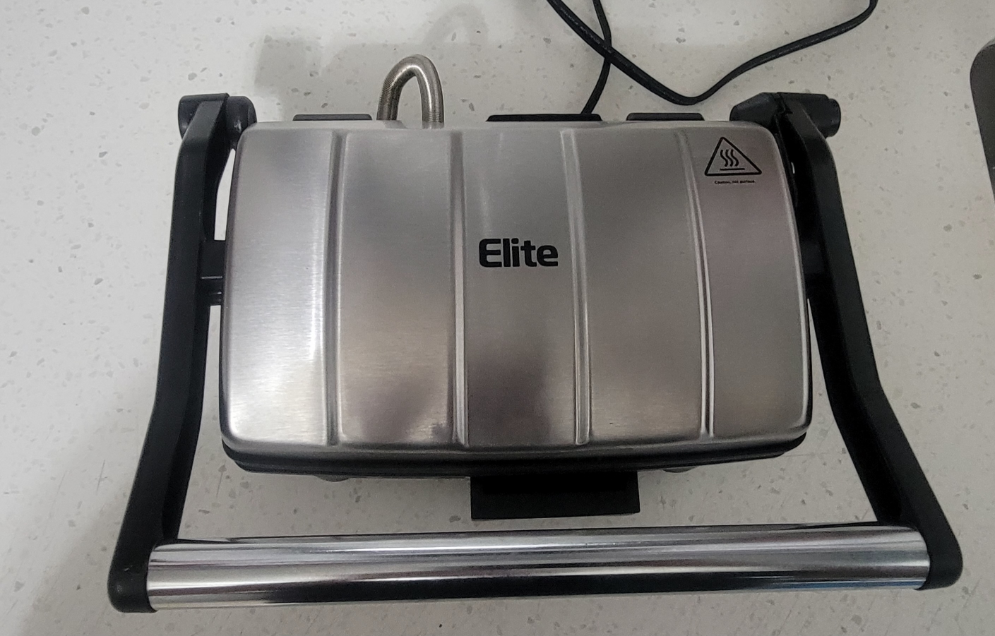 Elite Cuisine 3-in-1 Panini Press & Grill