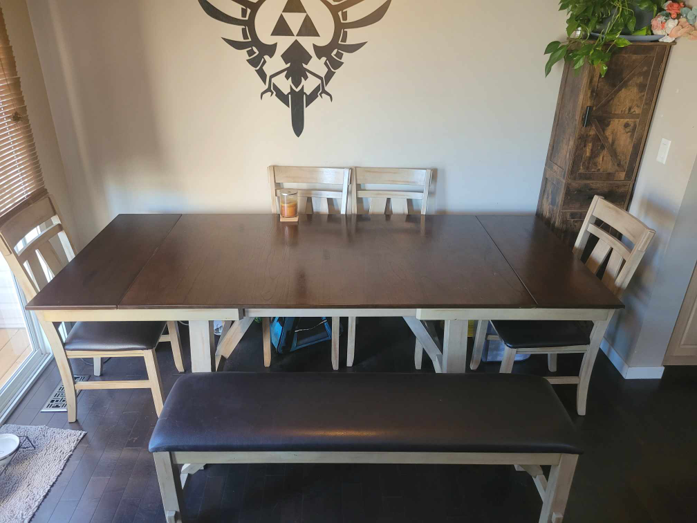 Dining Table Set with Bench