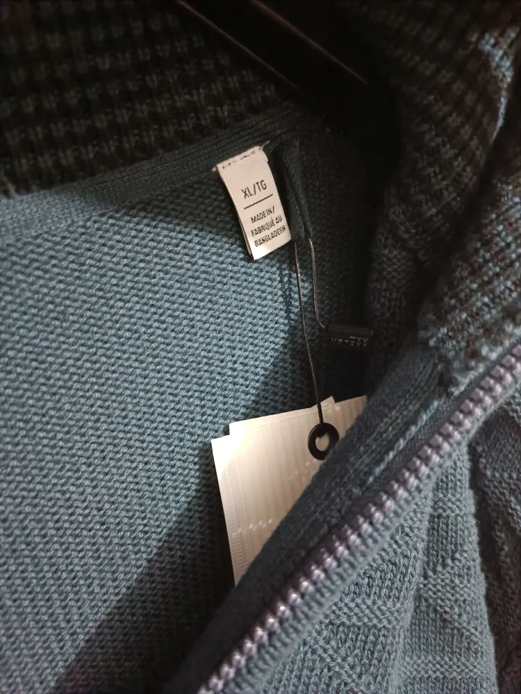 Project Raw Teal Sweater Size XL image indicator(5)