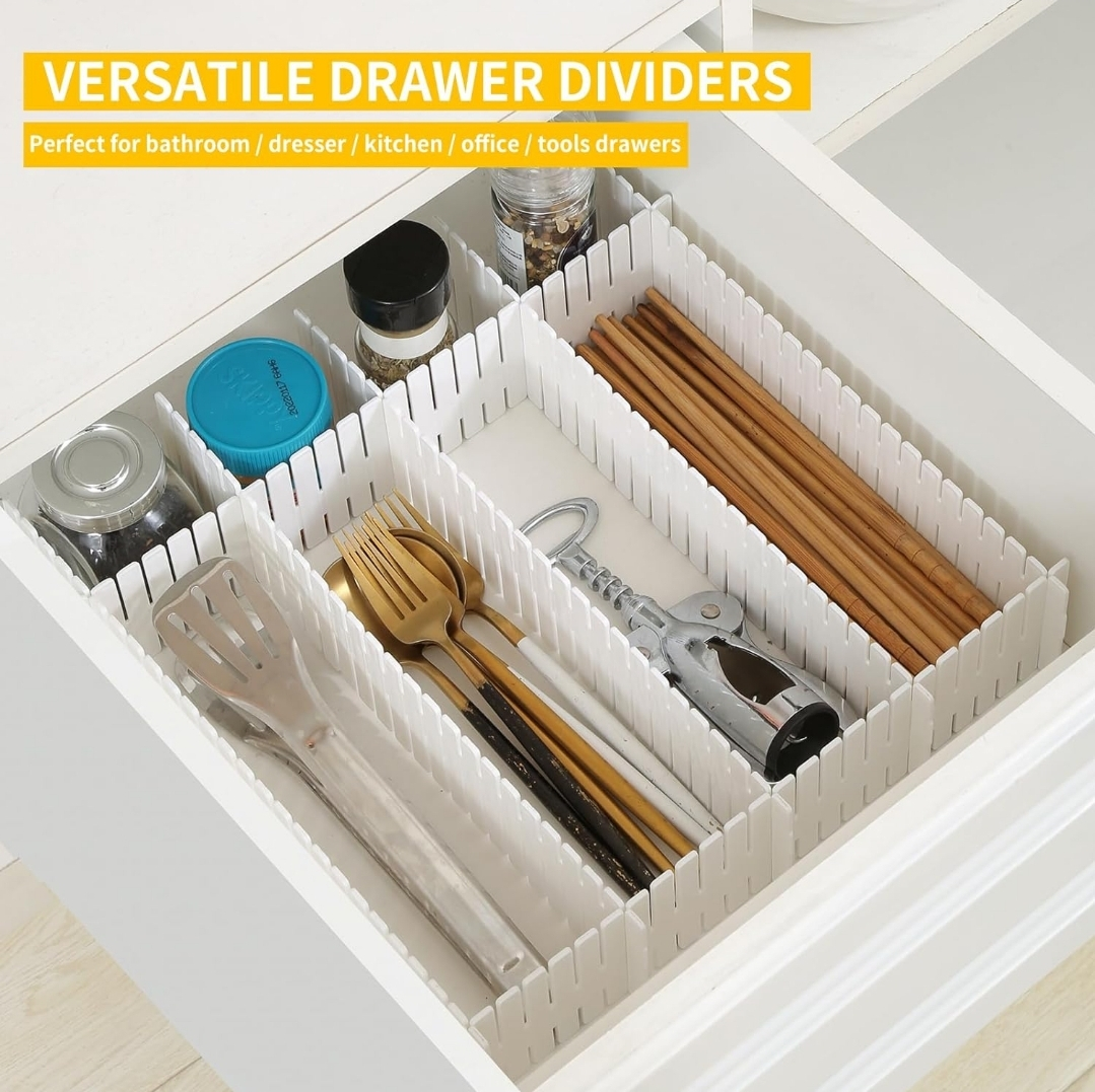 Adjustable Drawer Dividers Organizer