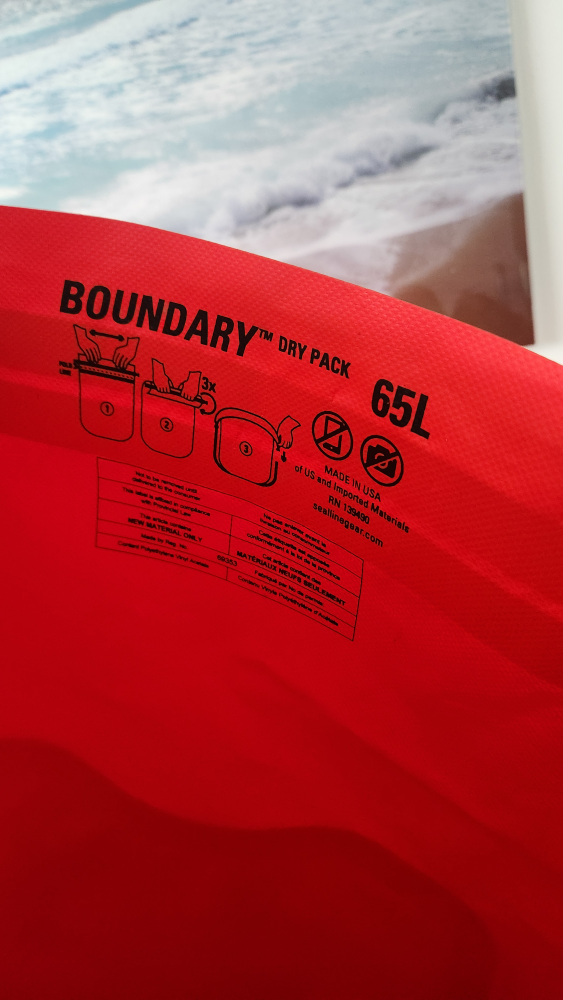 SeaLine Boundary 65L Dry Pack - Red - photo 4