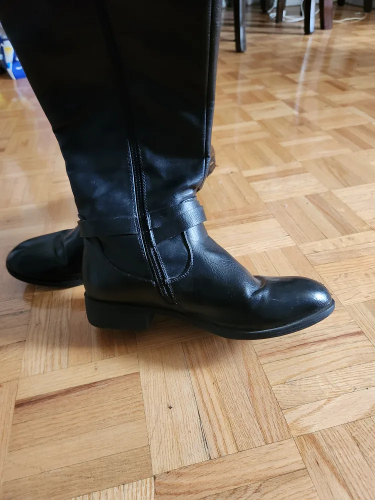 Call It Spring Black Knee-High Boots image indicator(2)