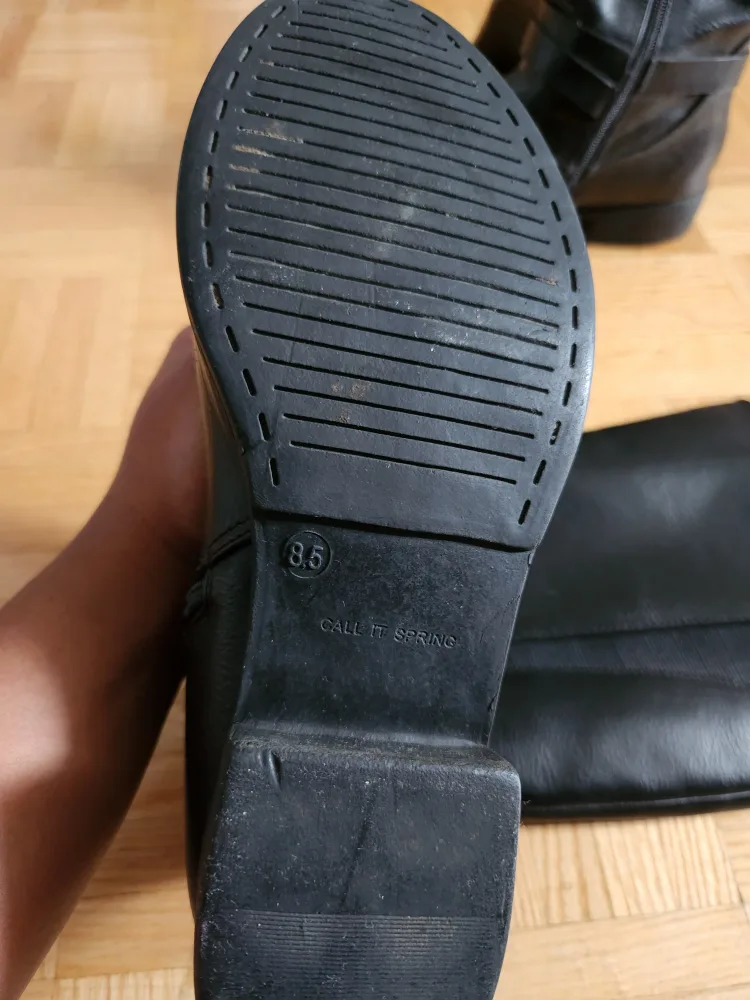 Call It Spring Black Knee-High Boots image indicator(4)