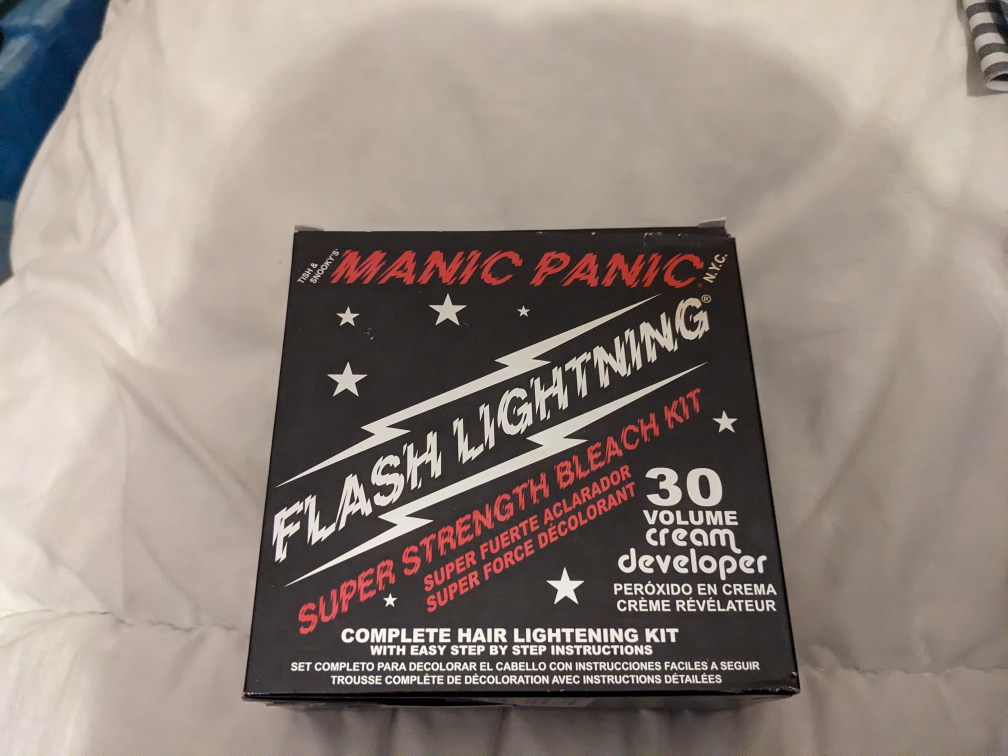 Manic Panic Flash Lightning Super Strength Bleach Kit