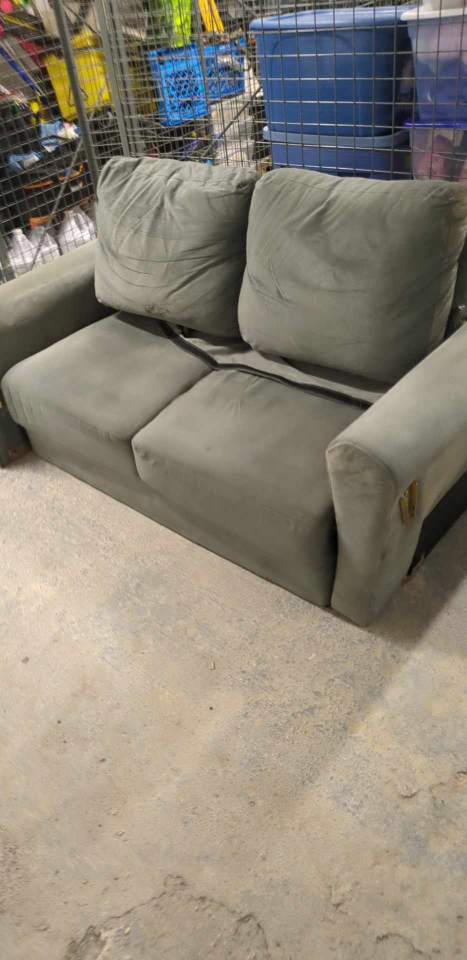 Grey Love seat
