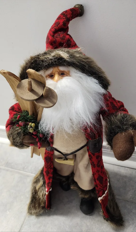 18 inch Standling Santa Christmas Decoration image indicator(2)