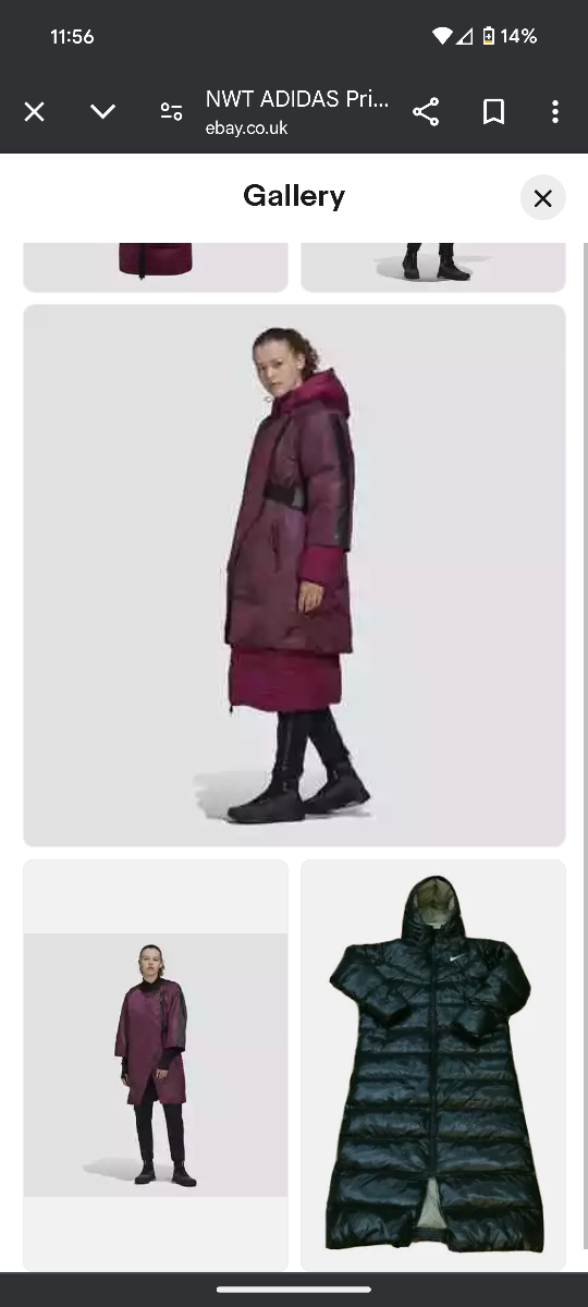 Rare Adidas Prime COLD.RDY Down Parka Power Berry - photo 2