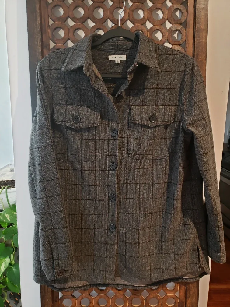 Plaid Button Up Flannel Shirt thumbnail