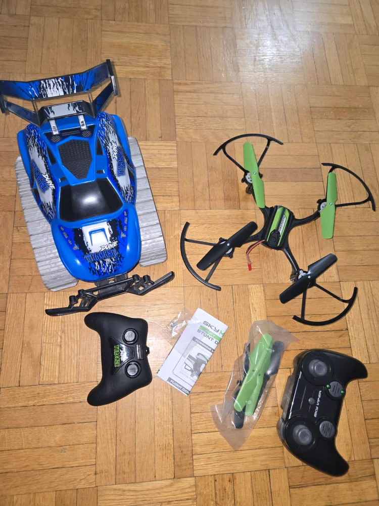 Sky Viper Stunt Drone with Remote Control and Extra Propellers thumbnail