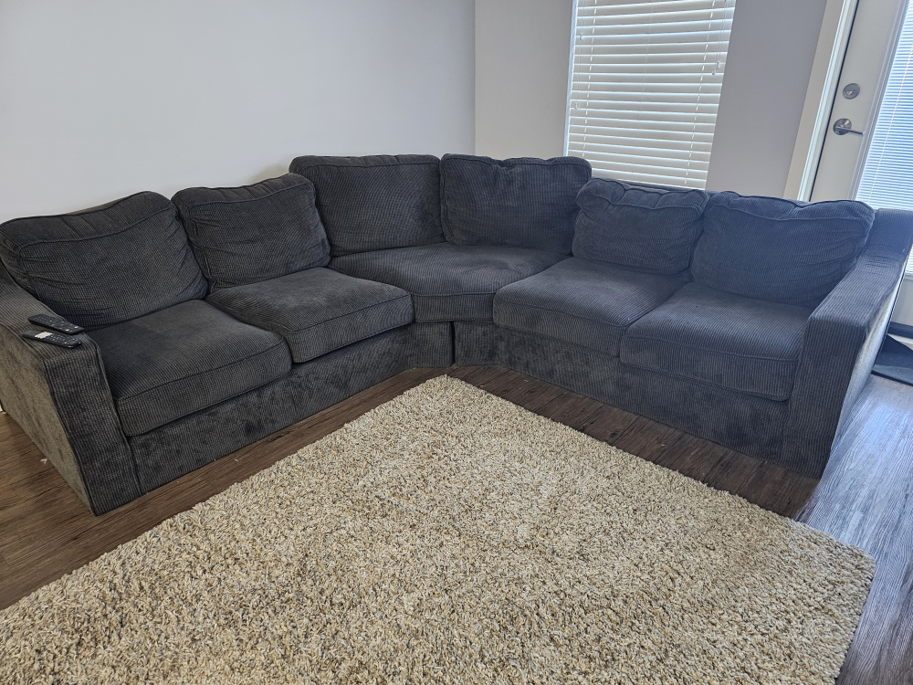 Dark Grey Sectional Sofa