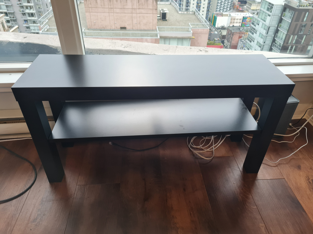IKEA Black TV Stand