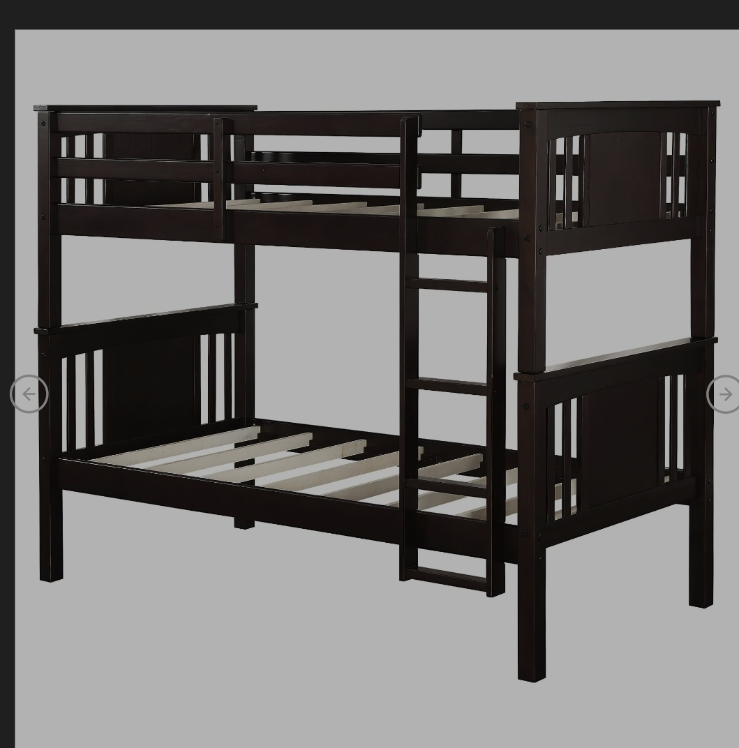 Twin Bunk Bed, Converts to Two Twin Beds - photo 3