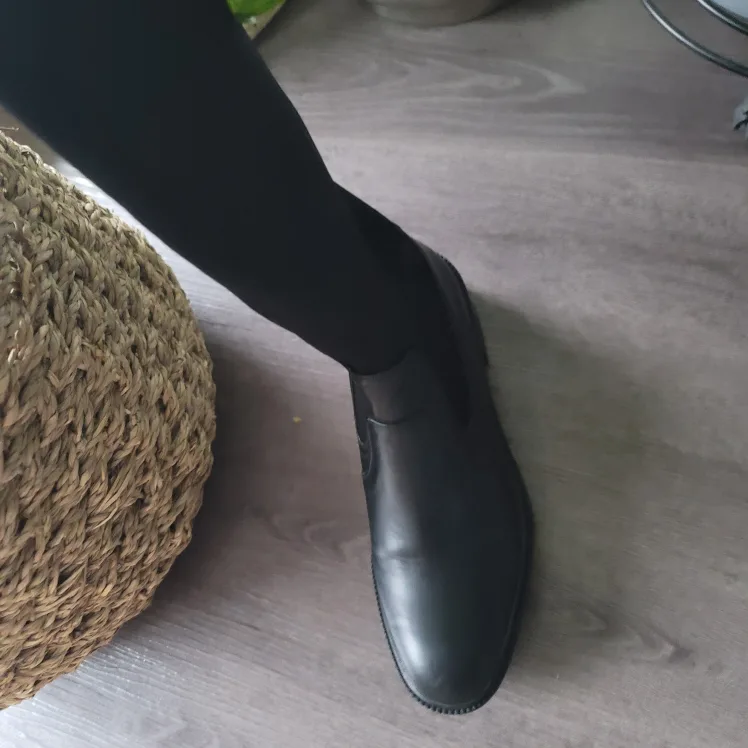 Zara Black Knee-High Boots image indicator(6)