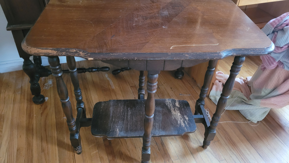 antique stand / table