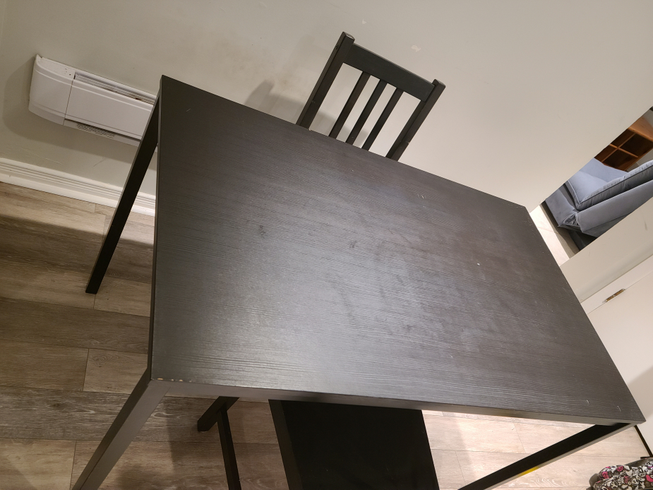 Ikea Table and Two Chairs #freecycle - photo 2