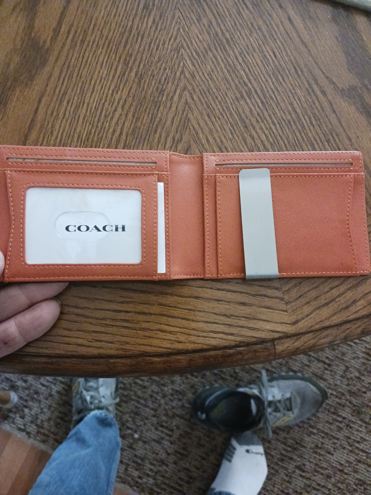 Coach Wallet with Money Clip
