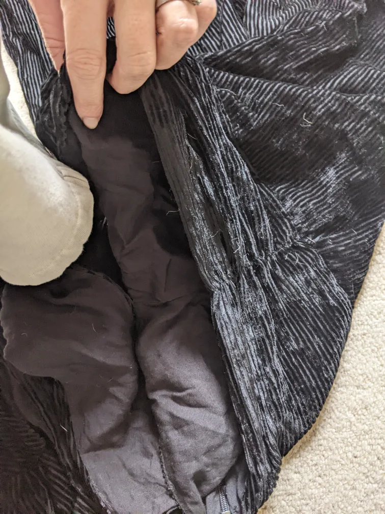 New Backless Black Corduroy Jumpsuit image indicator(3)