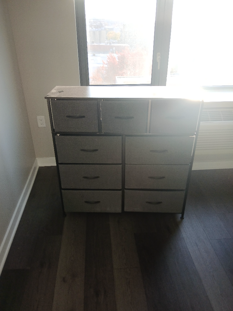 6 Drawer Fabric Dresser